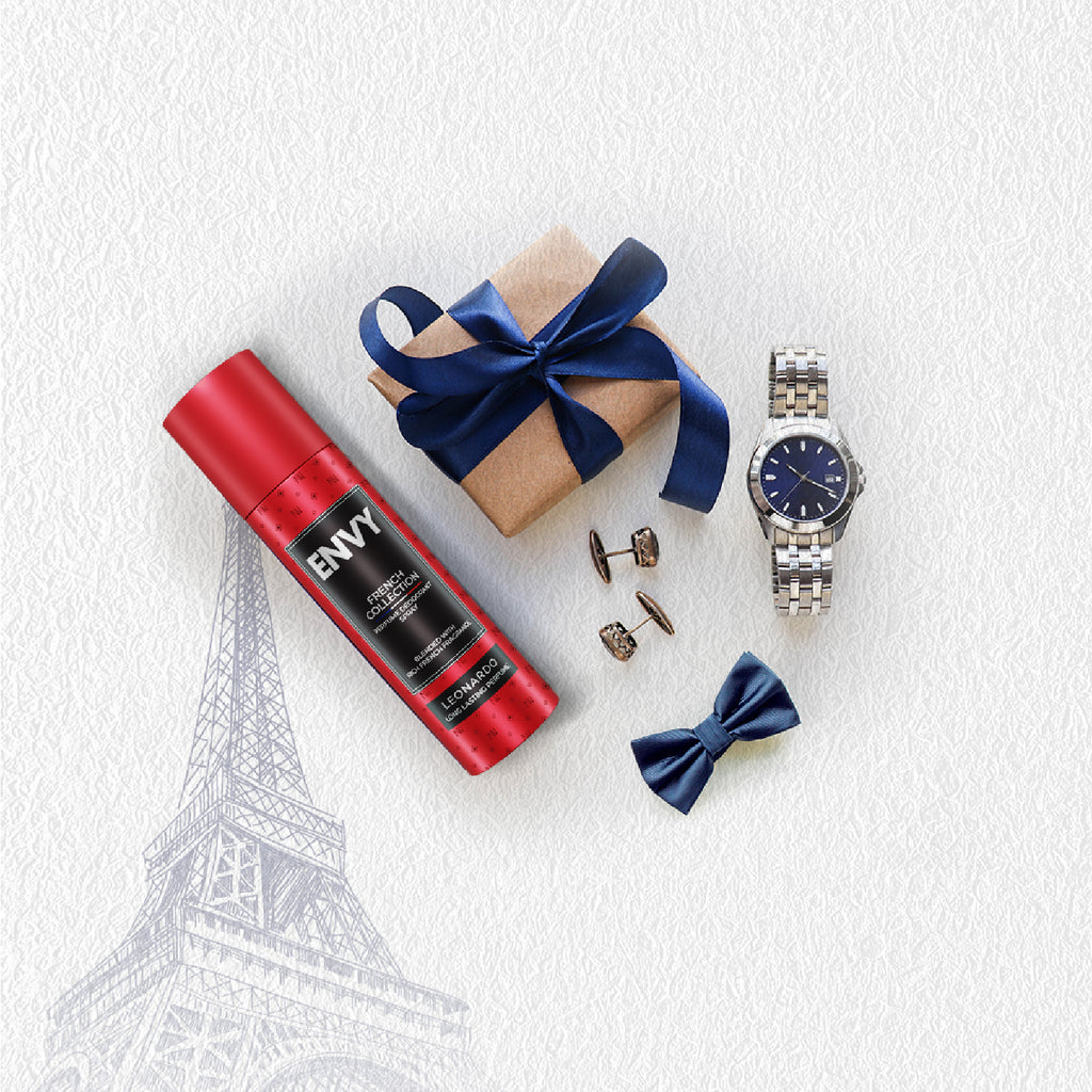 ENVY Pack of 3 Deos for men (Arnold + George + Leonardo) - 120ml Each -SALE