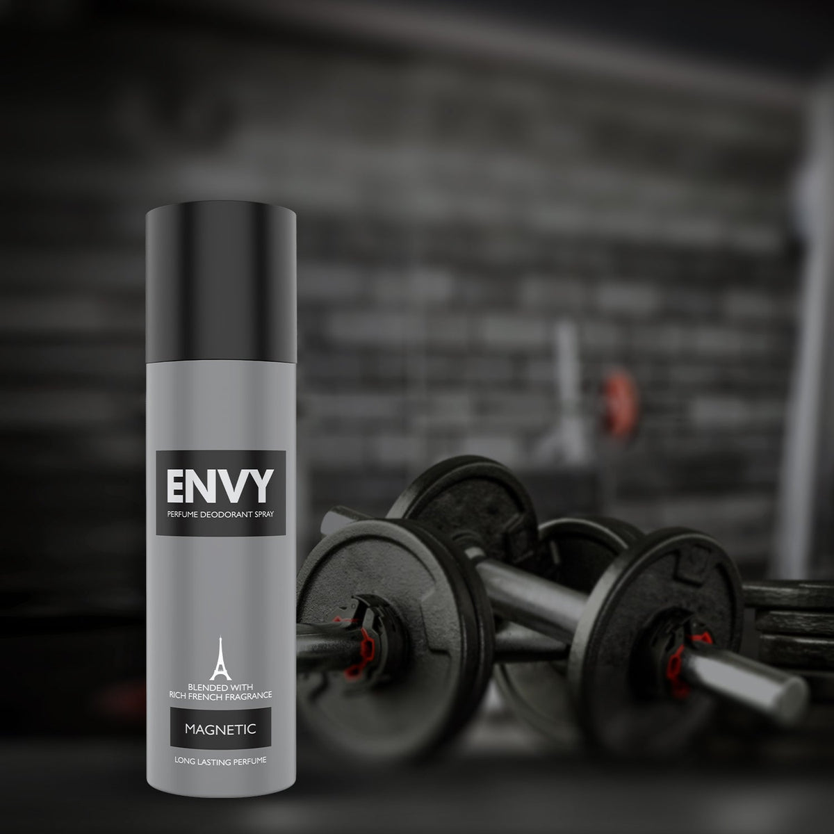 Dark, Fiery, Gravity & Magnetic Deo For Men (Pack of 4) 120ml ENVY