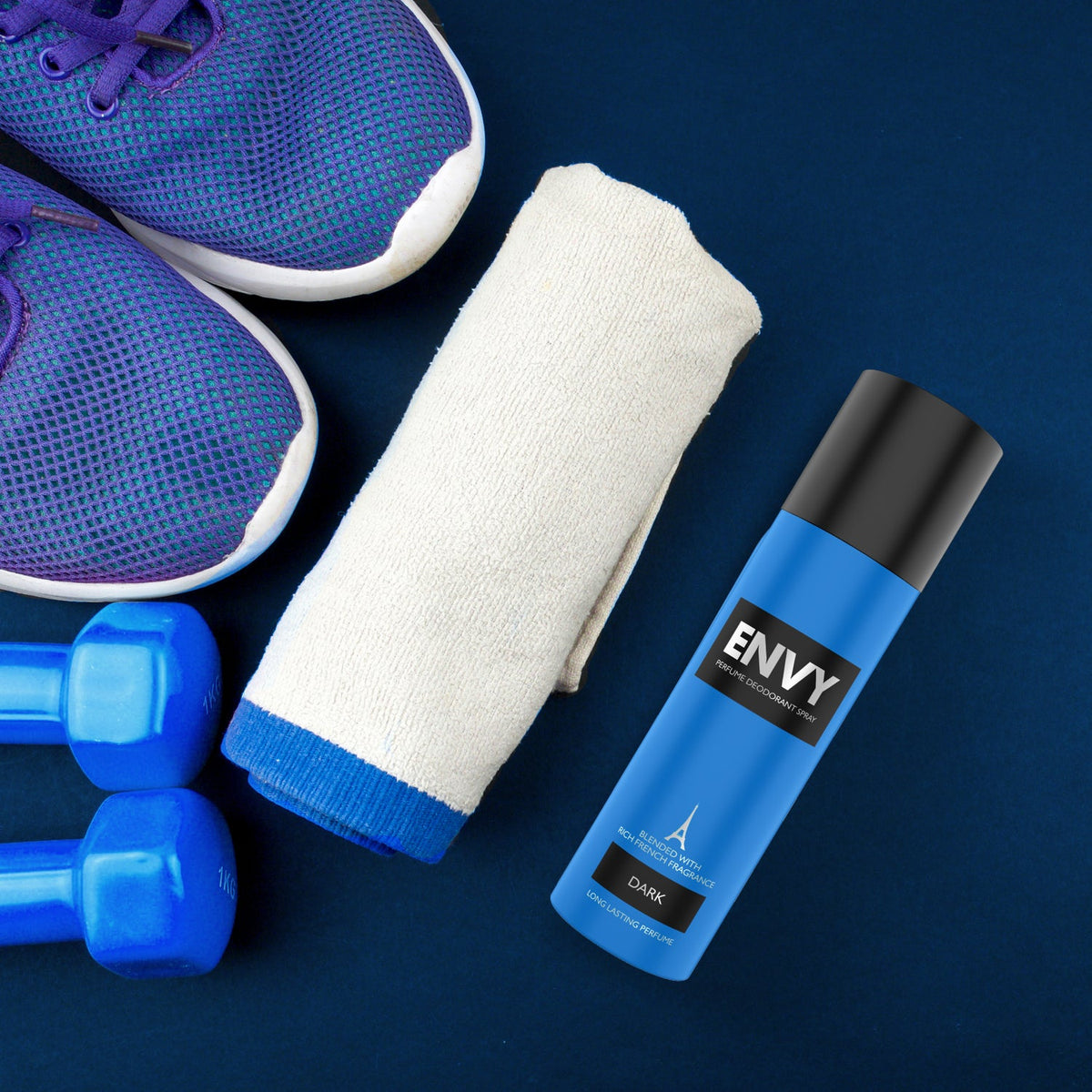 Dark, Fiery, Gravity & Magnetic Deo For Men (Pack of 4) 120ml ENVY