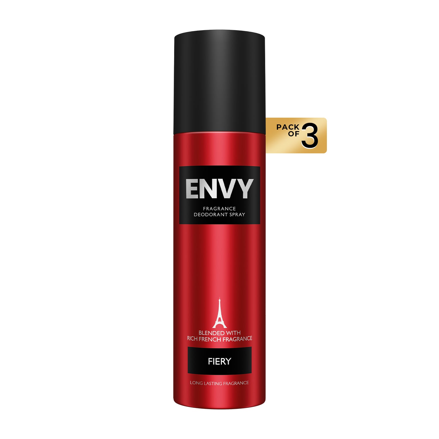 Envy Fiery Deo 120ml - Pack Of 3