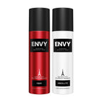 Envy Pack of 2 Deos (Fiery + Absolute) - 140ml Each - Sale