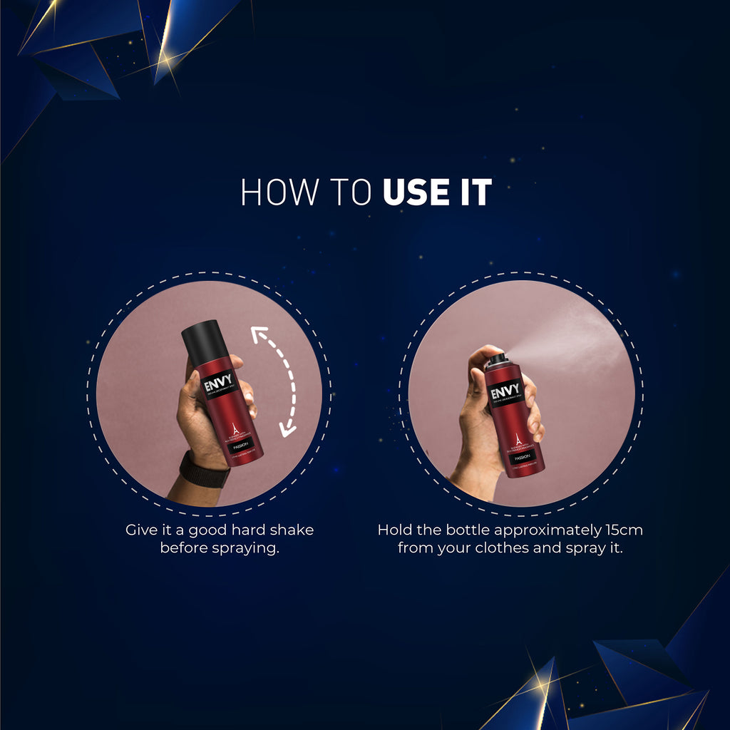 ENVY Passion Deodorant For Men - 120ml