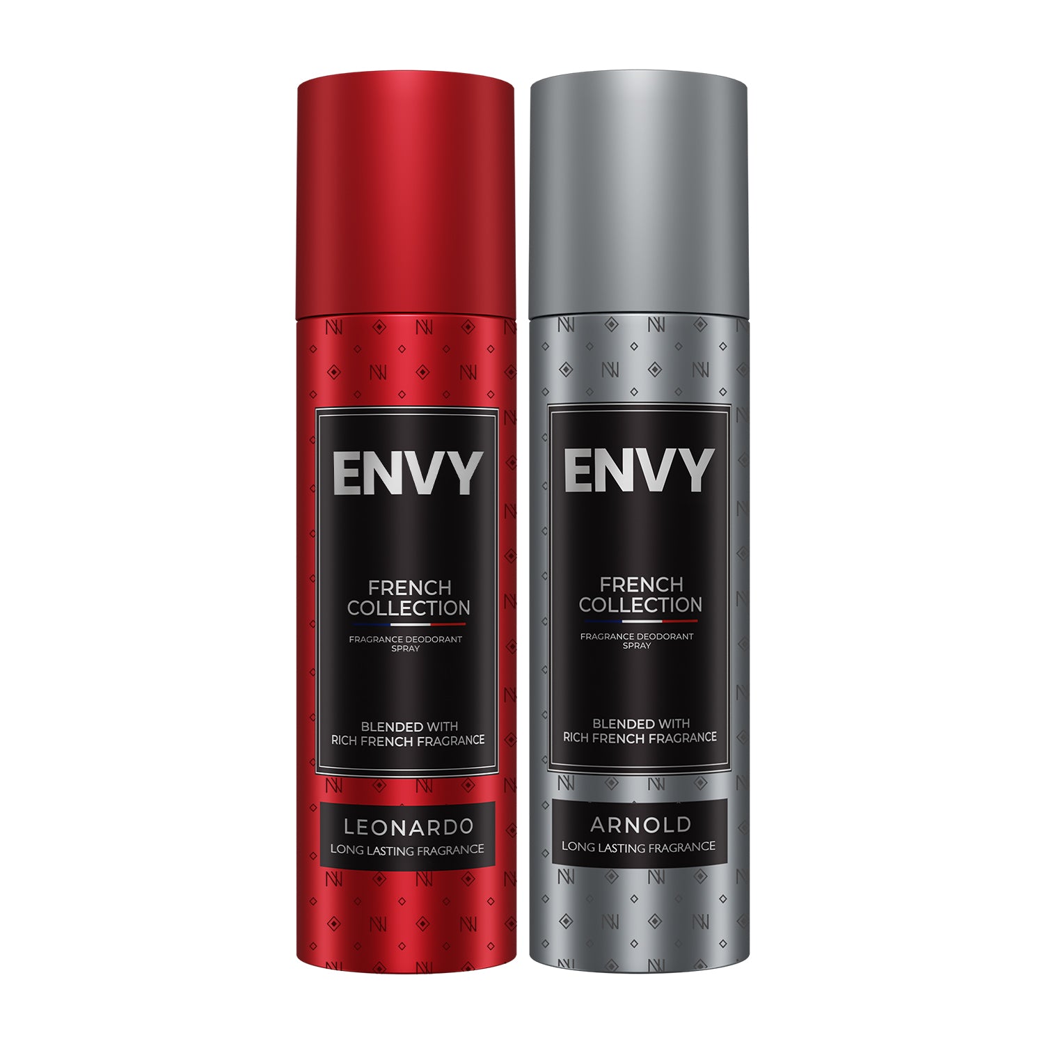 Envy Pack of 2 Deos For Men (Leonardo + Arnold) - 120ml Each