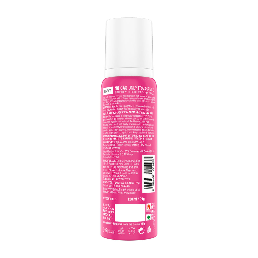 ENVY Luv Deodorant For Women - 120ml