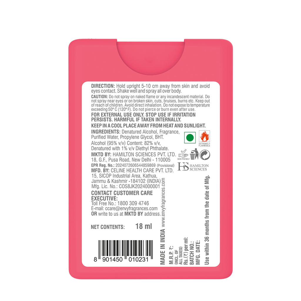 Pocket Perfume Luv 18ml ENVY