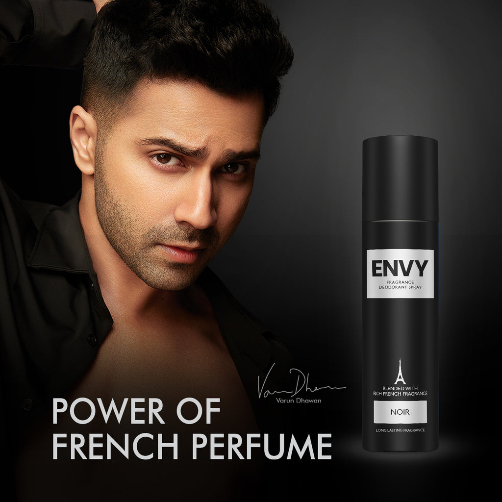 Noir Deodorant For Men - 120ml - Varun Dhawan