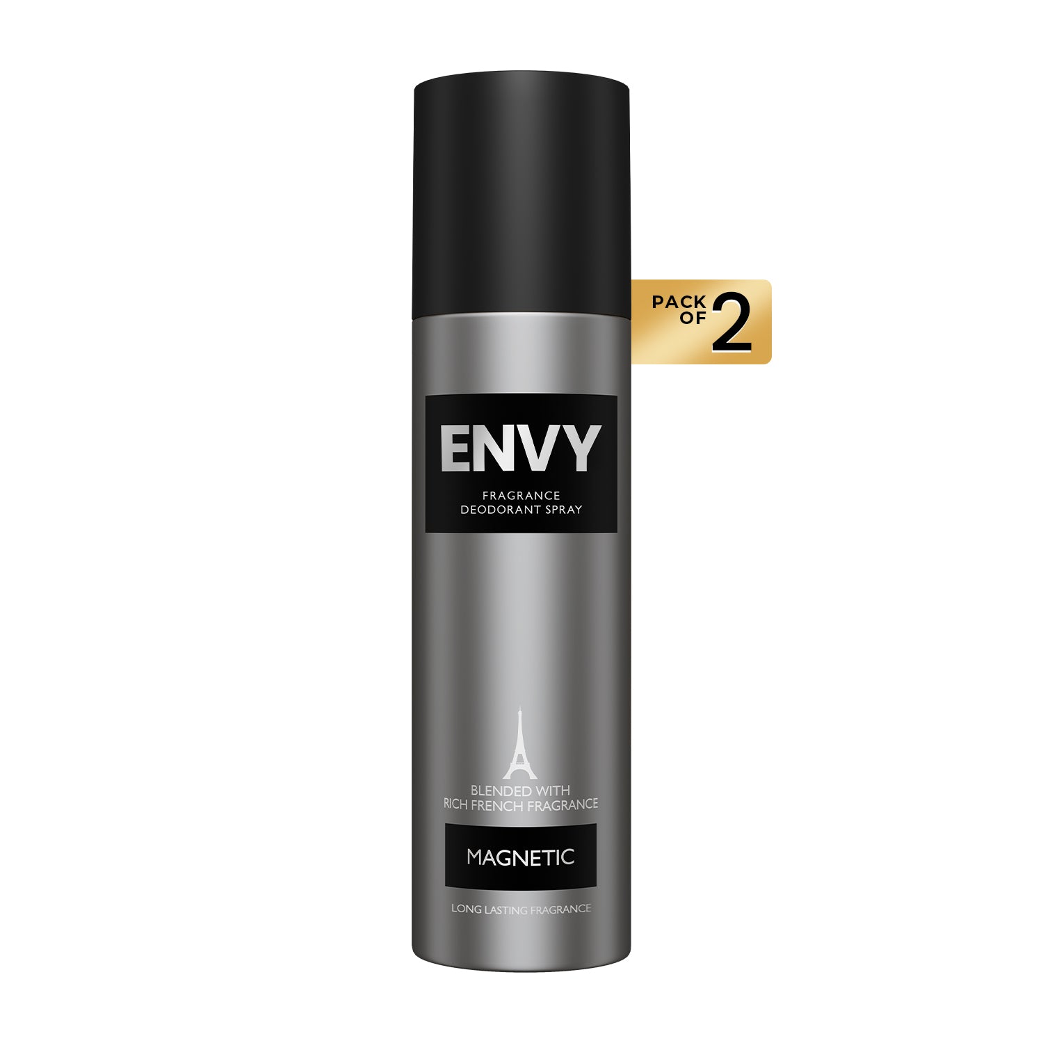Envy Magnetic Deo 140ml - Pack of 2
