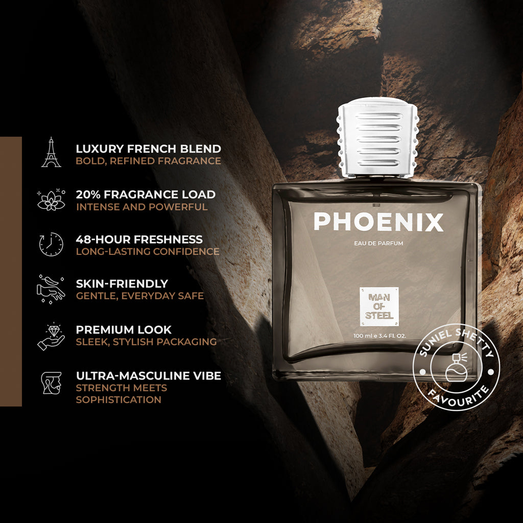 Phoenix Perfume 100ml - Man of Steel