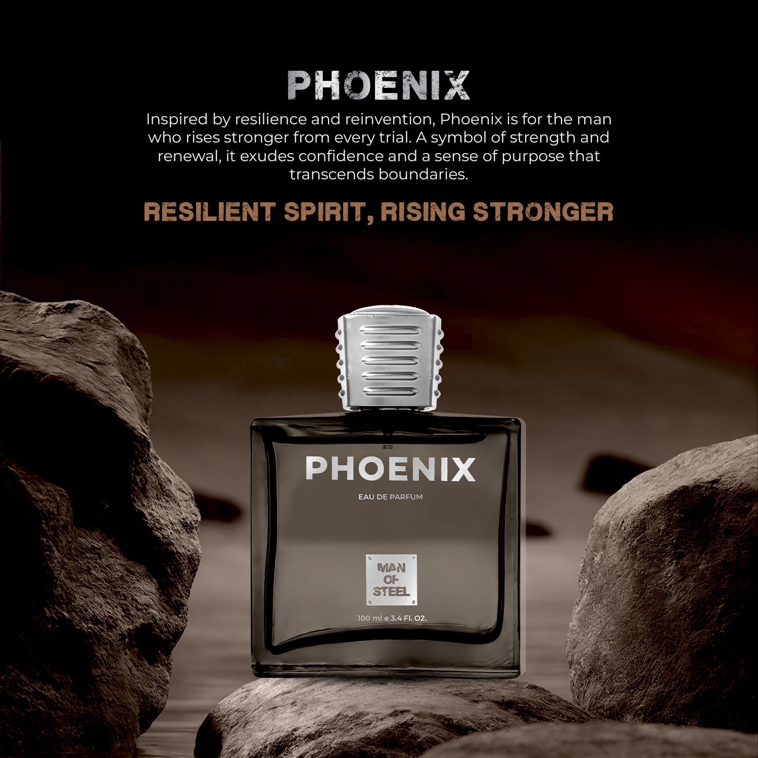 Phoenix Perfume 100ml - Man of Steel