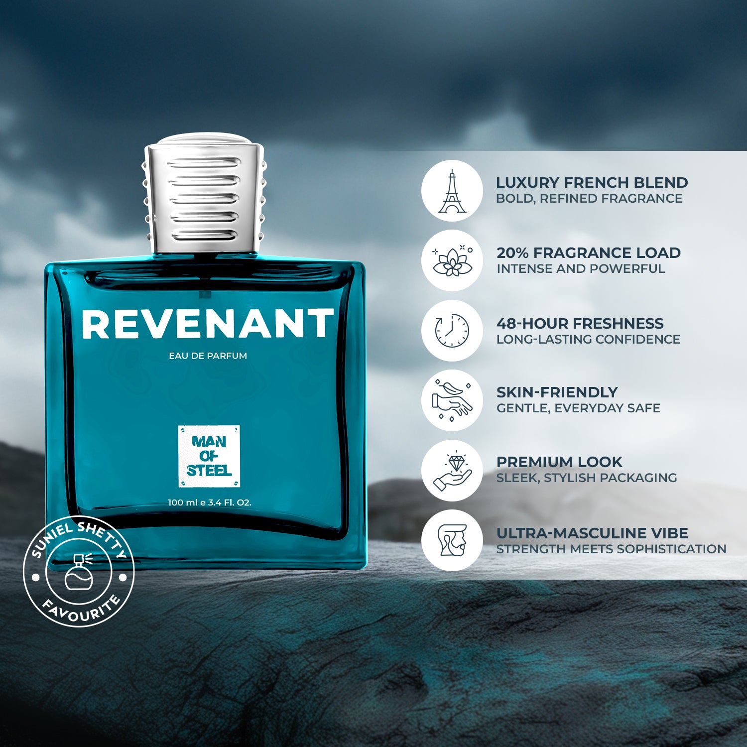 Revenant Perfume 100ml - Man of Steel