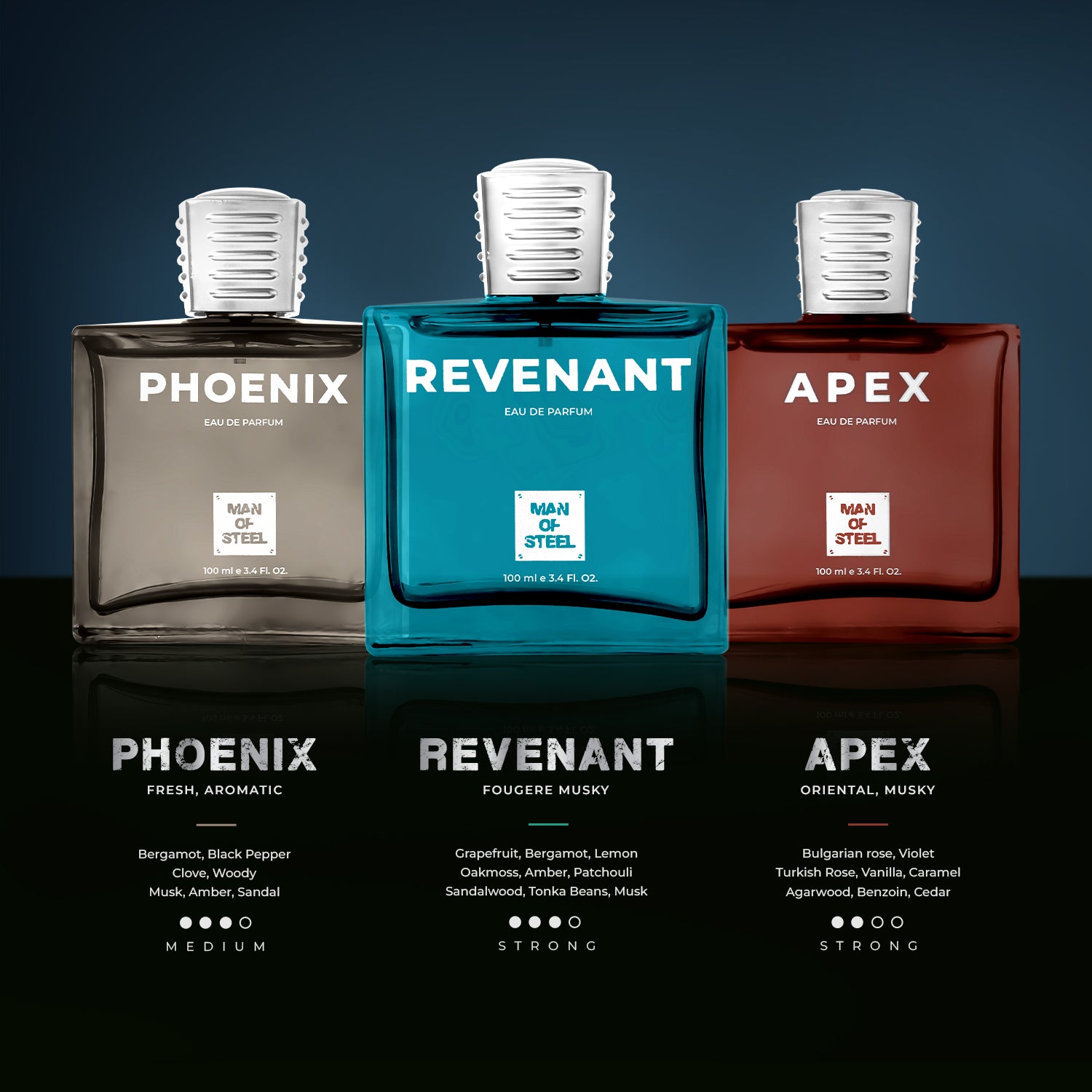 Revenant Perfume 100ml - Man of Steel