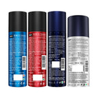 Envy Pack of 4 Deos For Men (Dark + Fiery + George 120/140ml + Sigma 165ml)