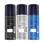 Envy Pack of 3 Deodorant Spray For Men (Vibe + Sigma + EXUDE) - 165ml Each -Sale