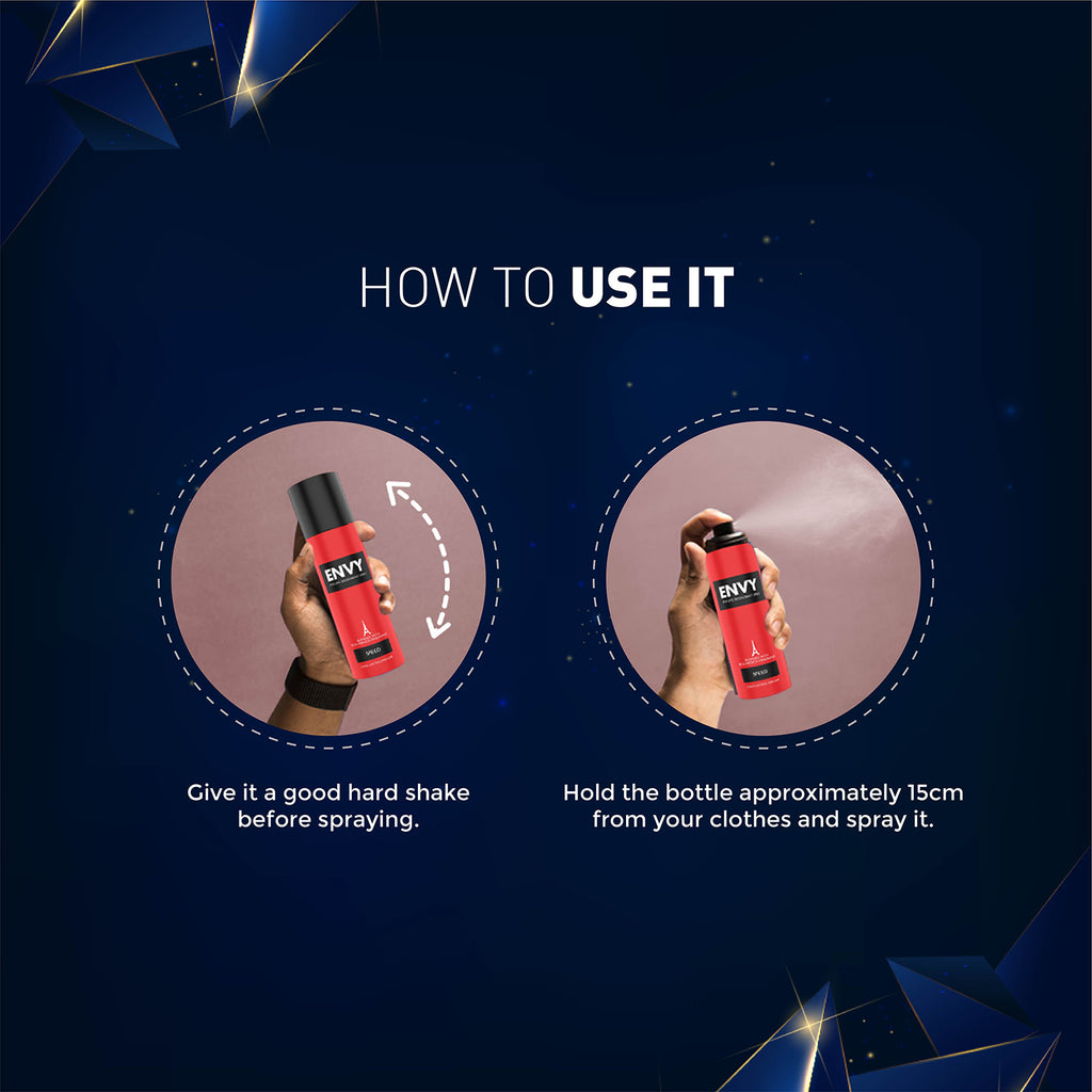 ENVY Speed Deodorant For Men - 120ml