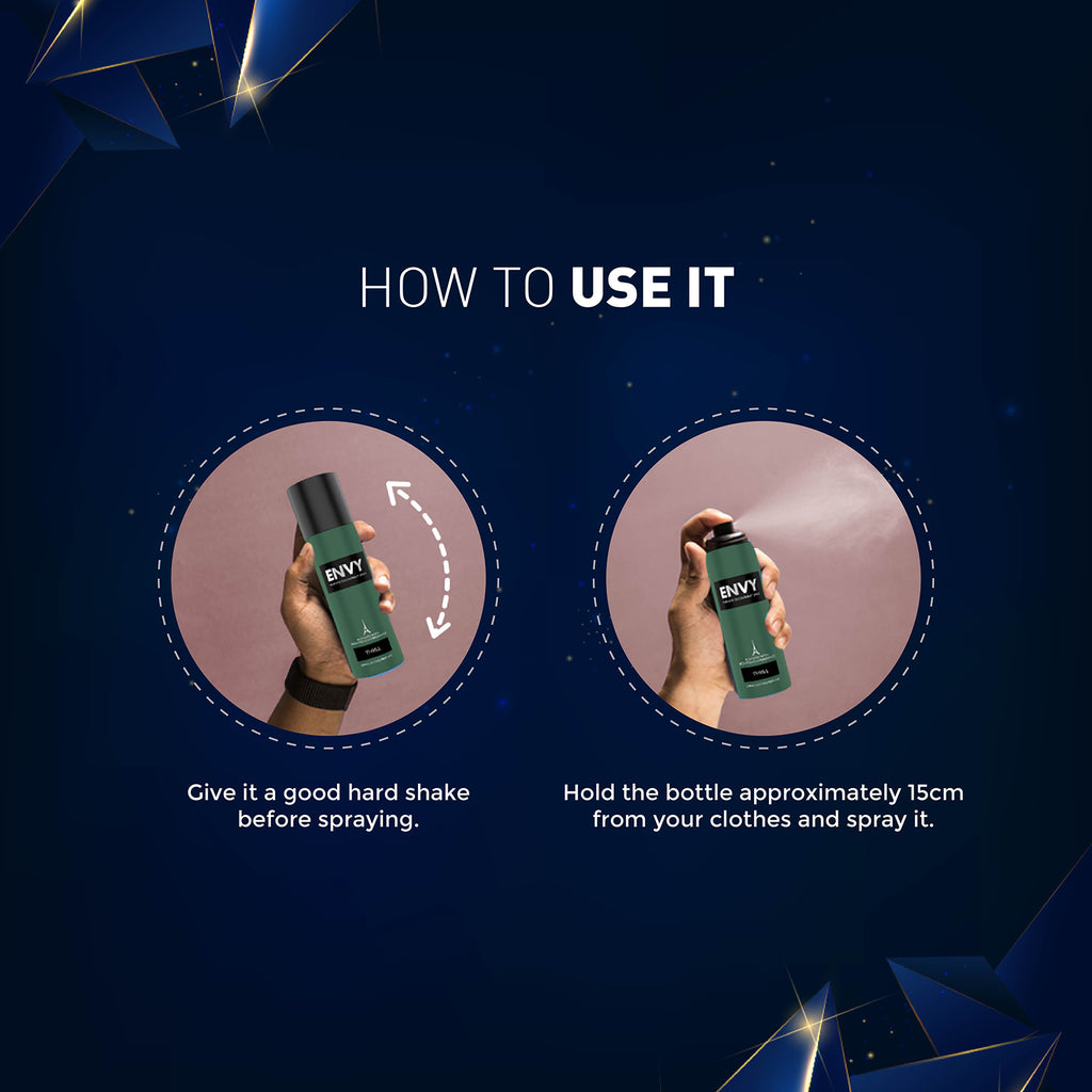 ENVY Thrill Deodorant For Men - 120ml