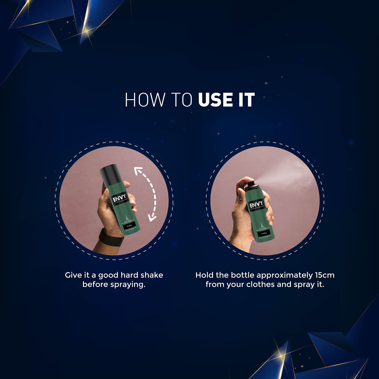 ENVY Thrill Deodorant For Men - 120ml