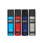 Dark, Fiery, Gravity & Magnetic Deo For Men (Pack of 4) 120ml ENVY
