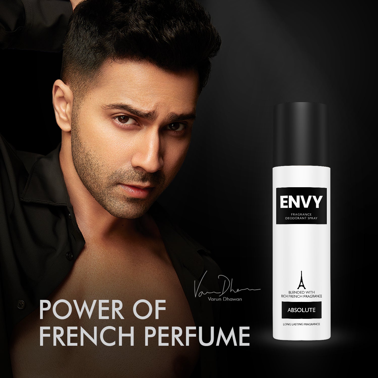 Absolute Deodorant For Men - 120ml With Varun Dhawan