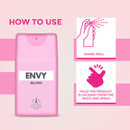ENVY Pack of 3 Blush Pocket Perfumes - 18ml Each