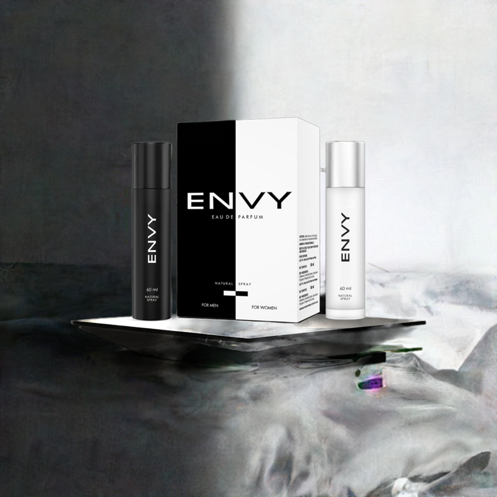 ENVY Black & White natural Spray Perfume for Men & Women EDP -120ml