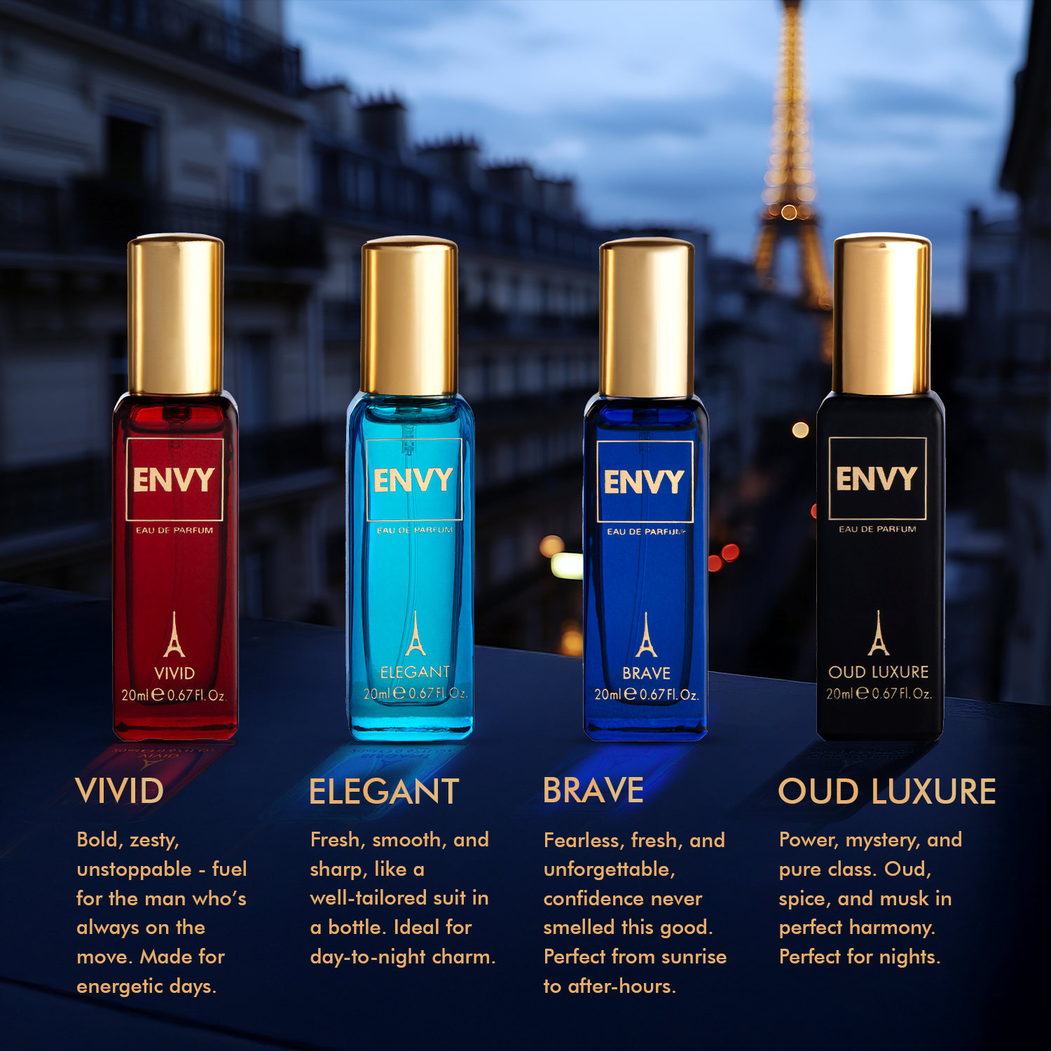 Envy Gift set 4x20ml