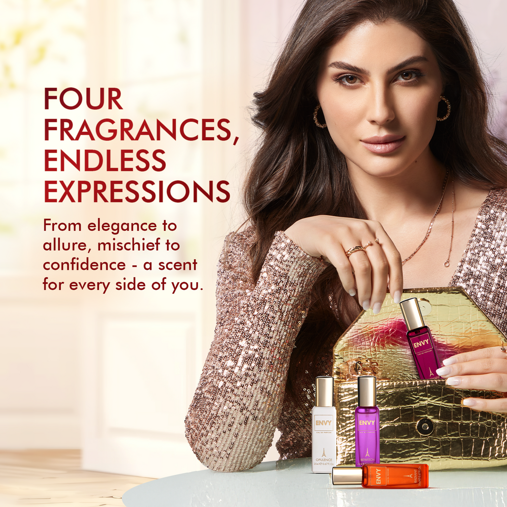 ENVY Luxury Perfume Gift Set for Women - 4x20ml