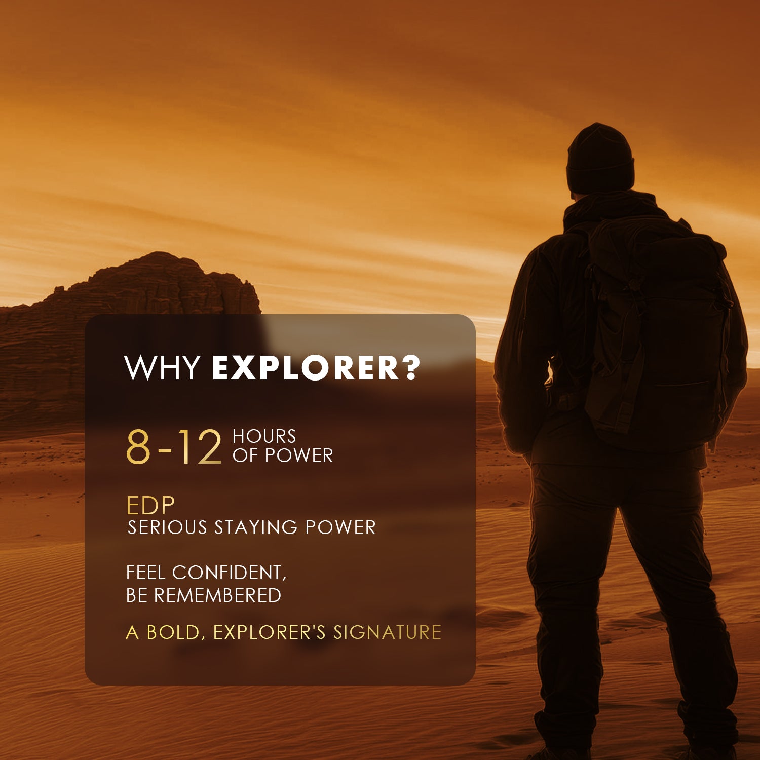EXPLORER Perfume for Men - 100ml - Why Explorer?